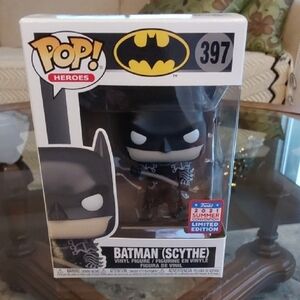 Funko Pop Batman (Scythe) Black and White Vinyl Figure